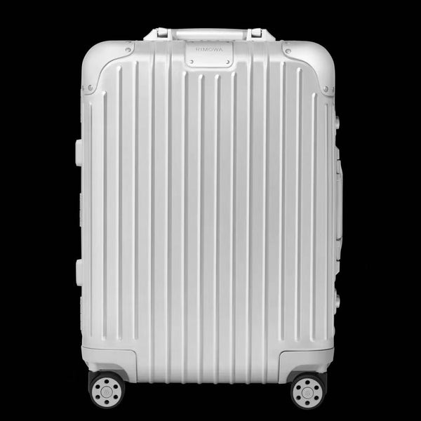 Rimowa Suitcase 20 inch Silver Aluminum