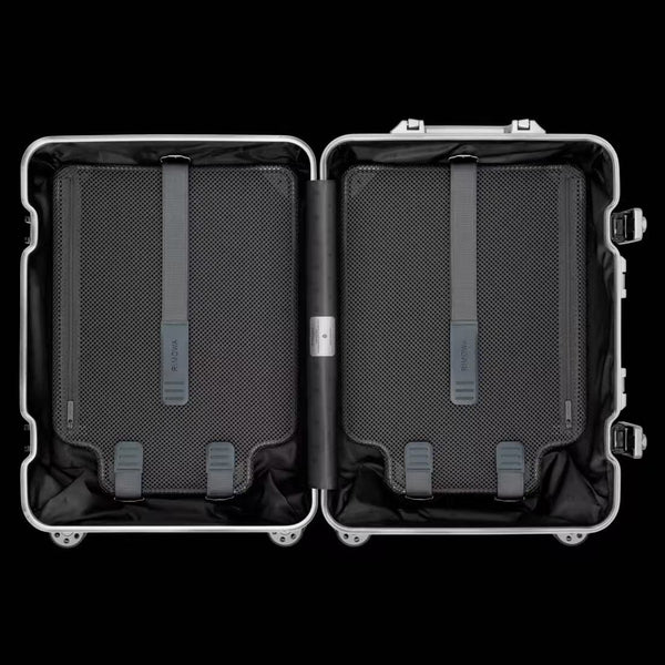 Rimowa Suitcase 20 inch Silver Aluminum