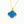 CLOVER GOLD TURQUOISE NECKLACE