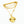 VINTAGE CLOVER PEDANT NECKLACE GOLD