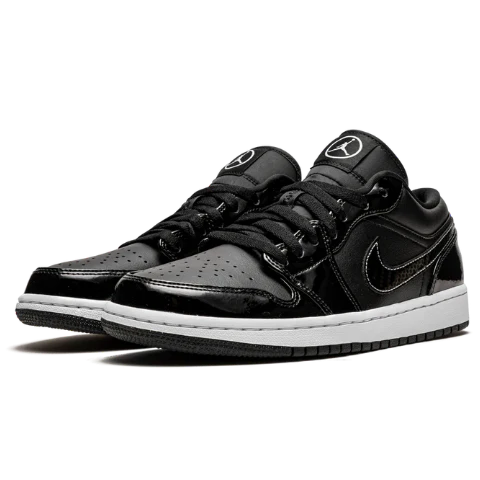 Nike Air Jordan 1 Black Patent Leather Cowhide 02