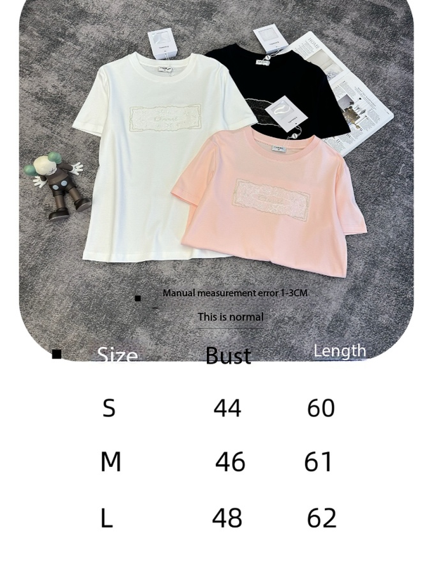 CC SS26 T-shirt Coupe Décontractée en Coton 350828