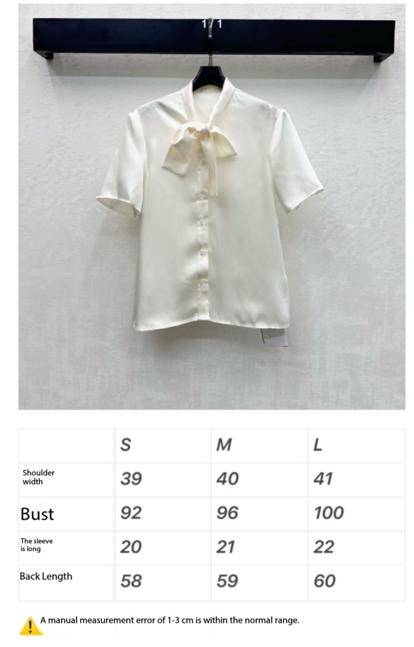 Celine Tie-neck Silk Blouse Ecru Mulberry Silk 351863