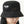 Chapeau cloche Prada en raphia tressé noir