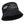 Chapeau cloche Prada en raphia tressé noir