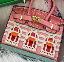 Hermes Charm bag House Doll in Leather