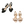 CD 25 Or Adiorable Heeled Sandal Tassel Grosgrain 241756