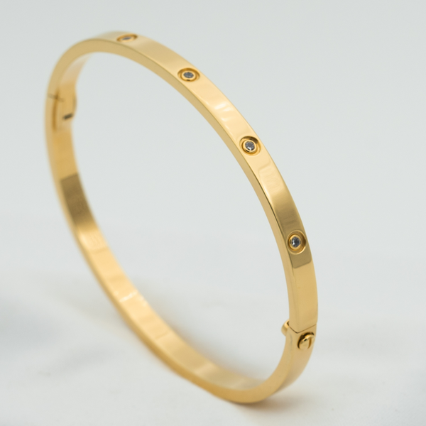 BRACCIALE LOVE 3,65 MM 10 DIAMANTI 