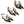 CD 25 Slingback Pump Black Transparent Mesh
