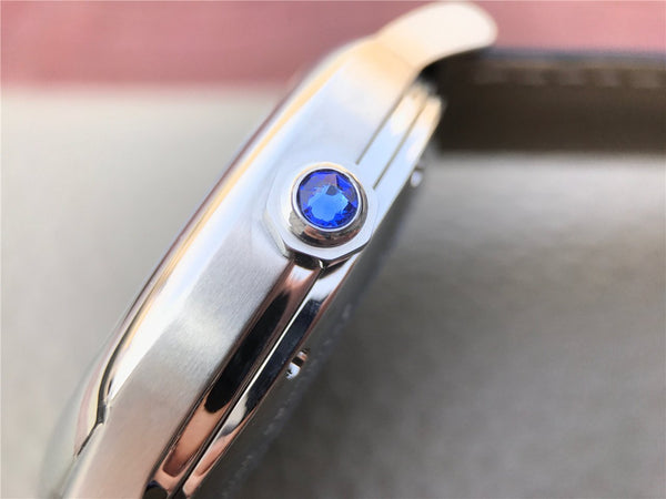 DRIVE DE CARTIER QUADRANTE BIANCO FASI LUNA 