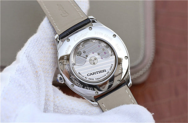 DRIVE DE CARTIER QUADRANTE BIANCO FASI LUNA 