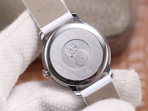 DE VILLE PRESTIGE 32 ACCIAIO QUADRANTE BIANCO 