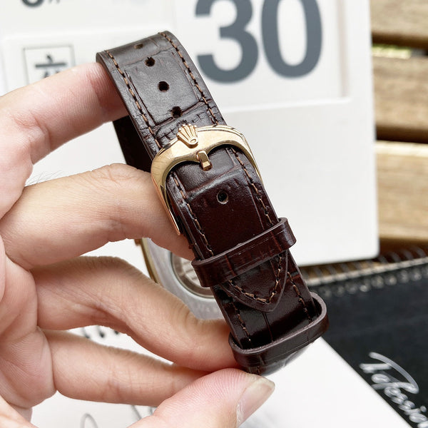 CELLINI CLASSIC 50MM BLACK LEATHER CORD