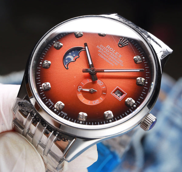 OYSTER PERPETUAL 39MM DOPPIO VETRO ZAFFIRO SPECCHIATO 