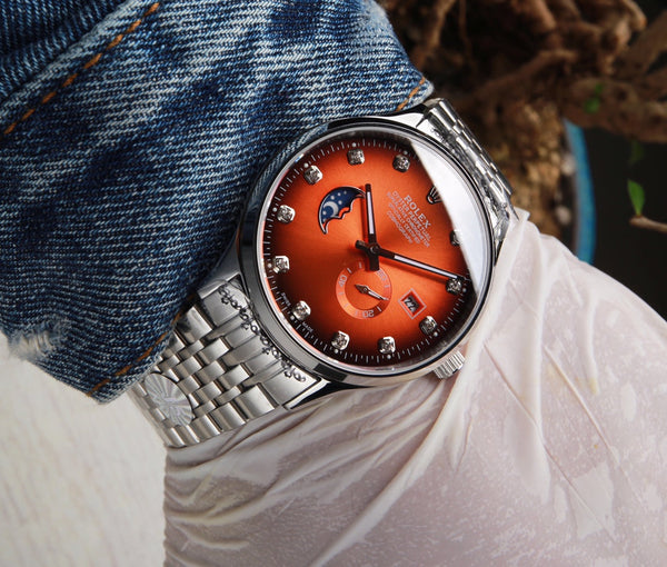OYSTER PERPETUAL 39MM DOPPIO VETRO ZAFFIRO SPECCHIATO 