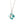 COLLANA CON CIONDOLO A SCATOLA BLU