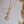 COLOR BLOSSOM LARIAT NECKLACE PINK GOLD WHITE MOTHER PEARL AND DIAMOND