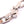 LOUIS VUITTON ORANGE BAMBOO SPLICING NECKLACE