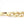 CHAIN LINKS MONOGRAM PATTERN NECKLACE GOLD-COLOR HARDWARE