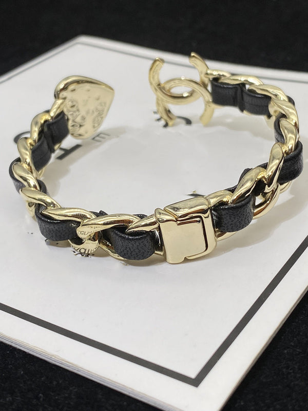 BRACCIALE CC HEART BIANCO ORO E DIAMANTI