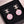 CAMELLIA PINK EARRINGS PEARL DIAMOND