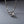 GG DOUBLE CLASSIC RETRO STERLING SILVER COW  NECKLACE