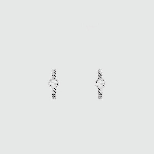 ORECCHINI CERCHIO G INTERLOCKING