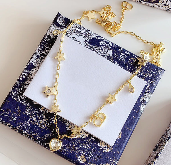 COLLANA CD STAR LOVE CON LO STESSO MATERIALE