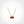 HAPPY WING CARNELIAN NECKLACE 1 DIAMOND