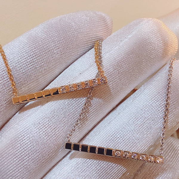 COLLANA CUBETTO DI GHIACCIO DIAMANTE