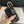 CC BELT 2.0CM BUCKLE GOLD DIAMOND LEATHER BLACK