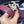 CC BELT 3.0CM LEATHER PURPLE BUCKLE GOLD PEARL DIAMOND