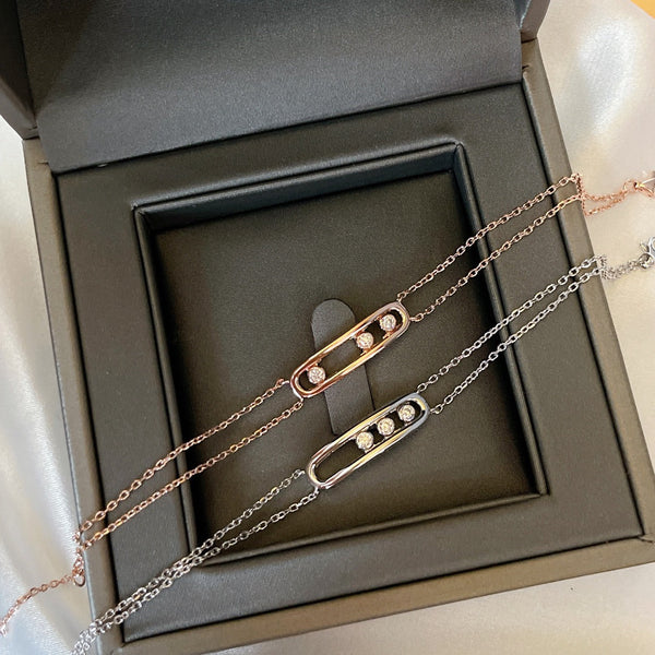 BRACCIALE MOVE CLASSIQUE 3 DIAMANTI