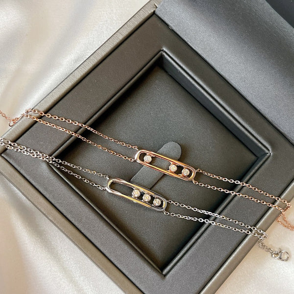 BRACCIALE MOVE CLASSIQUE 3 DIAMANTI
