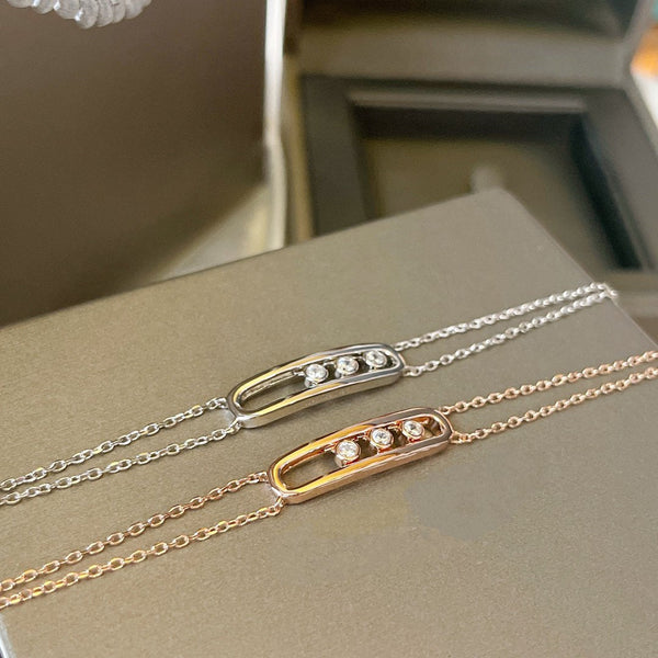 BRACCIALE MOVE CLASSIQUE 3 DIAMANTI