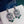GRA FLOWER SILVER GREEN DIAMOND DROP EARRINGS