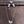 TILDA BOW CLASSIC SILVER DIAMOND DROP NECKLACE