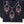 BUTTERFLY CHANDELIER CLASSIC PINK SILVER DIAMOND NECKLACE