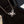 BUTTERFLY SILHOUETTE SILVER DIAMOND NECKLACE