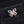 BUTTERFLY SILHOUETTE SILVER DIAMOND RING