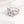 BUTTERFLY CLASSIC SILVER DIAMOND RING