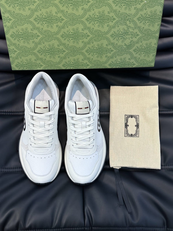 SCARPE DA GIOCO GG MARRONE BIANCO