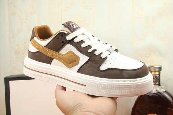 GG LIGHT FOAM BROWN LEATHER WHITE