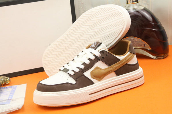 GG LIGHT FOAM BROWN LEATHER WHITE