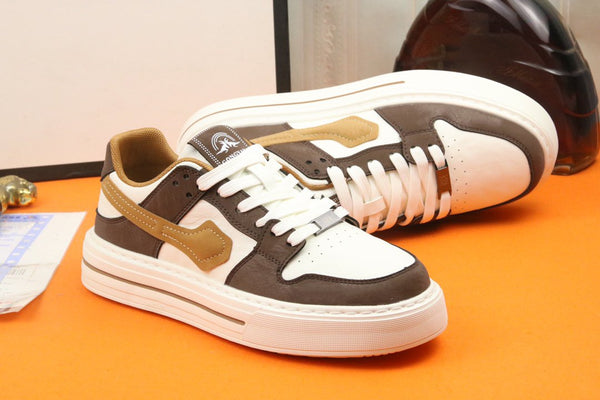 GG LIGHT FOAM BROWN LEATHER WHITE