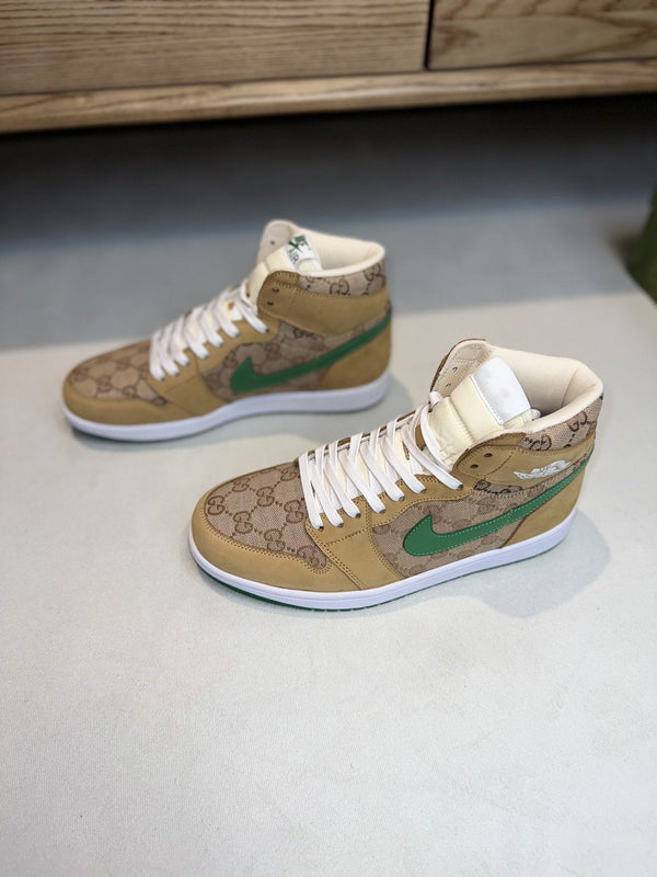 GG AIR JORDAN BROWN GREEN