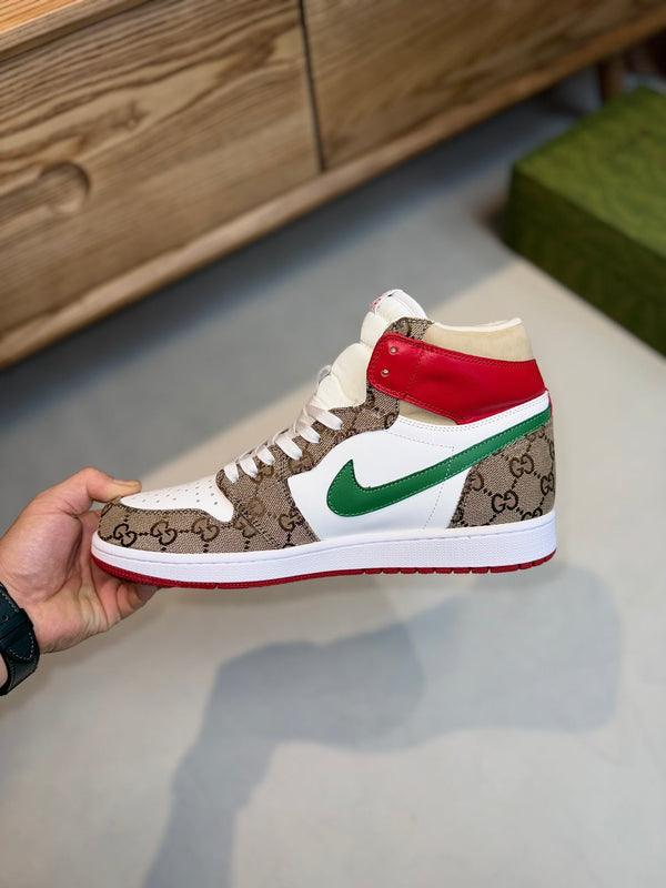 GG AIR JORDAN BROWN WHITE