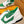 AIR FORCE LV MONOGRAM SNEAKER WHITE GREEN