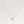 COLLANA IN ORO ROSA CON 1 DIAMANTE LV STAR PINK MOP