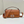 BAGUETTE 27CM BROWN CALFSKIN SILVER HARDWARE